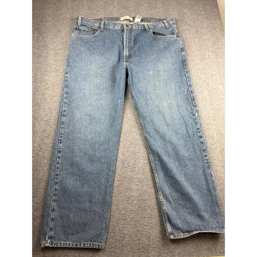 Levi Strauss Signature Men's Casual Denim Jeans Size W44‎ L30